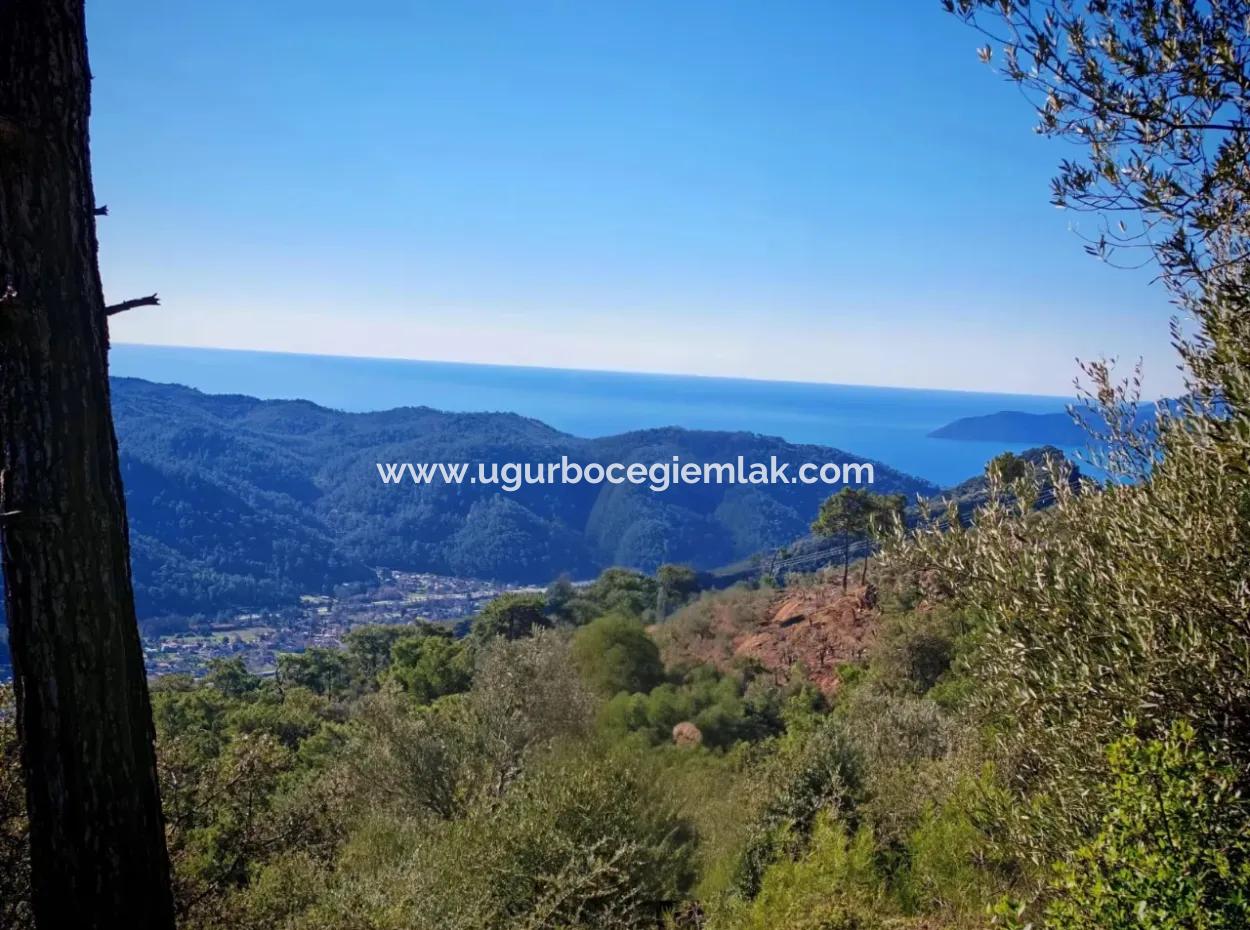 Feld Zum Verkauf In Gocek Gökçeovacik Lokalität