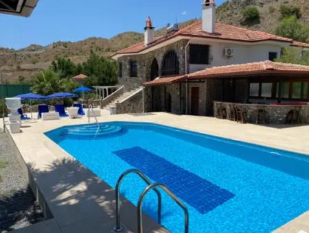 4 1 Villa Zum Verkauf In Atakent, Der Beliebtesten Gegend Von Dalaman