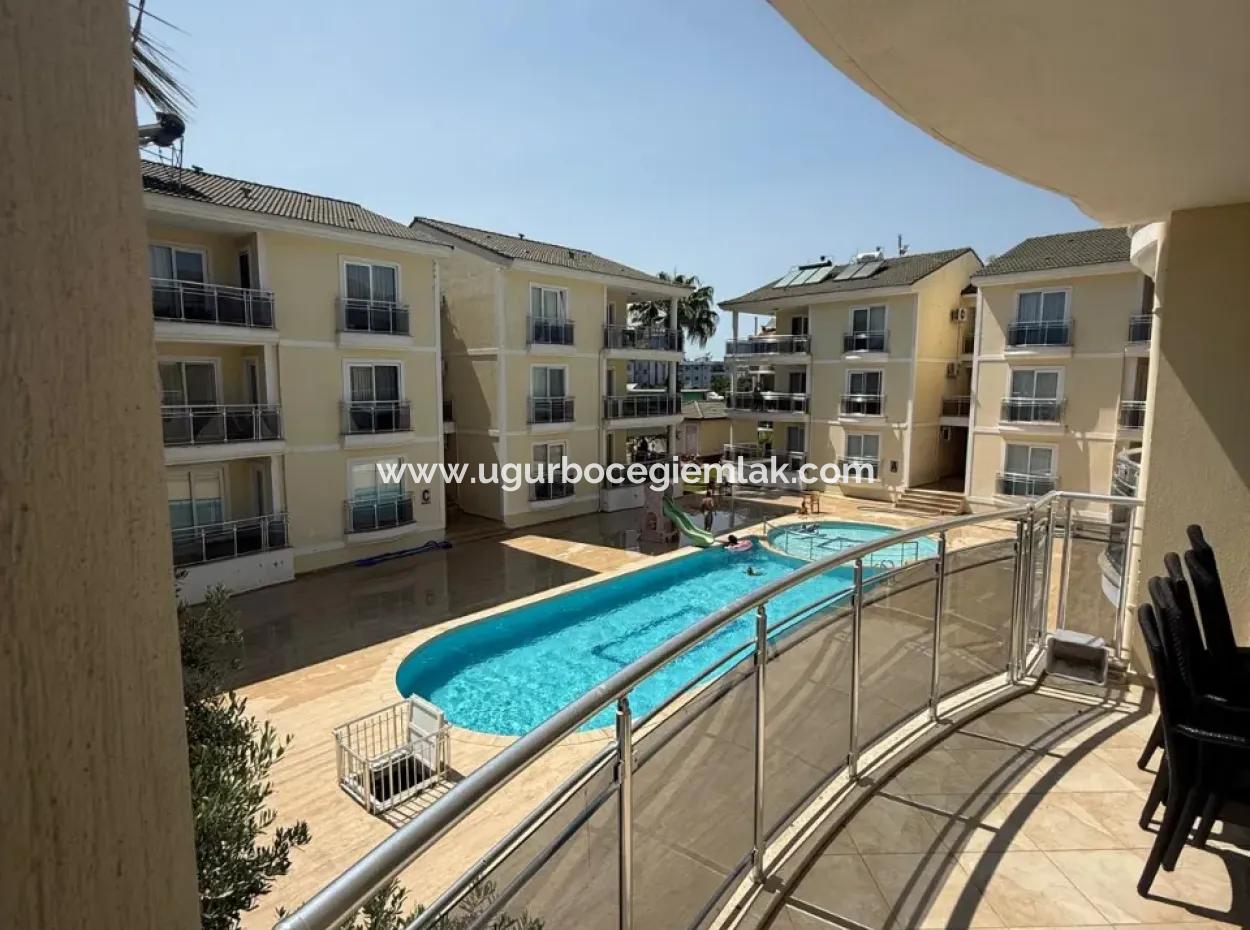 Dalaman Merkez Mah. 3 1 Apartment For Sale In A Complex With Pool