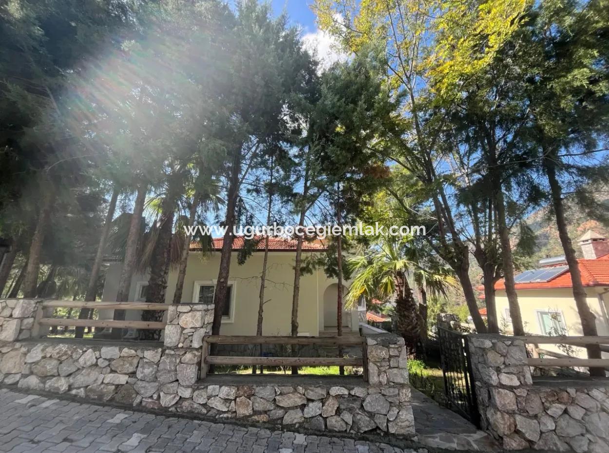 5 2 Villas For Sale With Magnificent Architecture In Dalaman Akkaya Valley