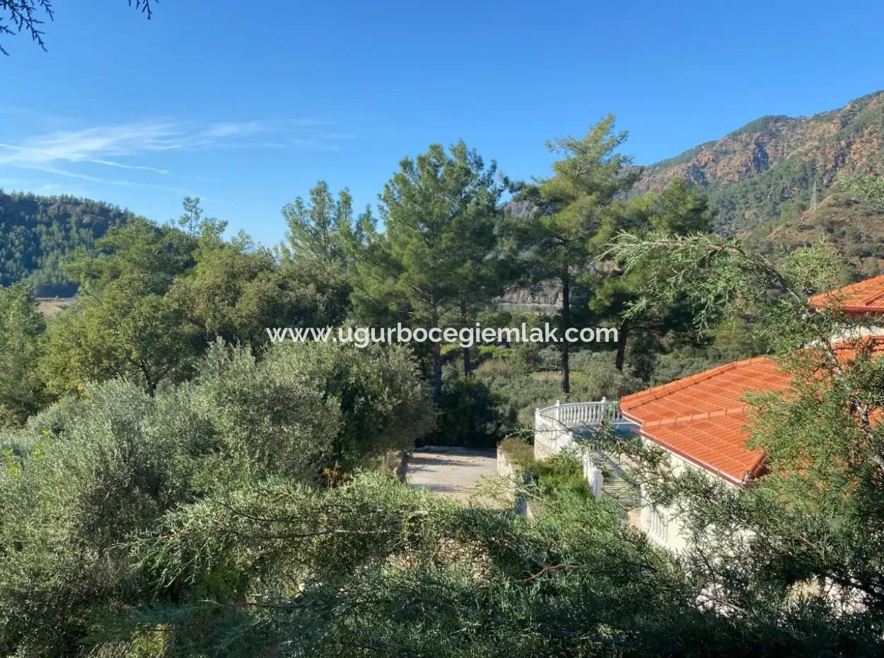 5 2 Villas For Sale With Magnificent Architecture In Dalaman Akkaya Valley