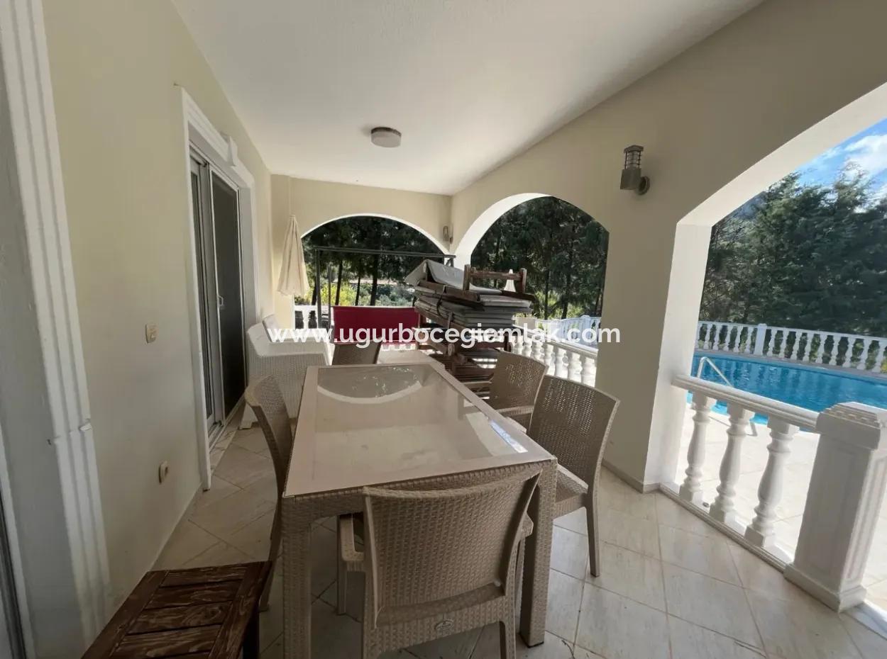 5 2 Villas For Sale With Magnificent Architecture In Dalaman Akkaya Valley