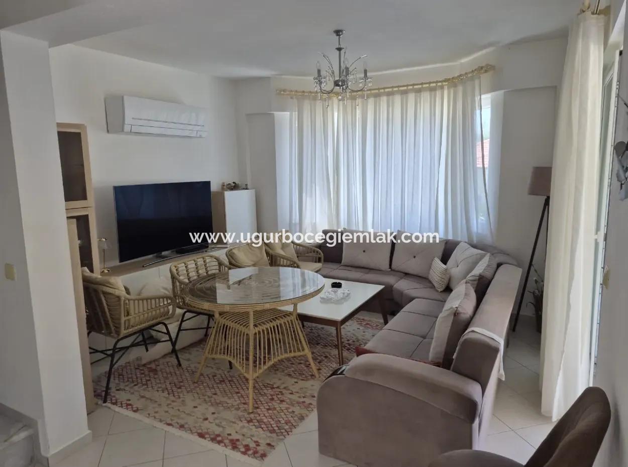 3 1 Twin Villa For Sale In Dalaman Akkaya Valley, Nature Peace And Site
