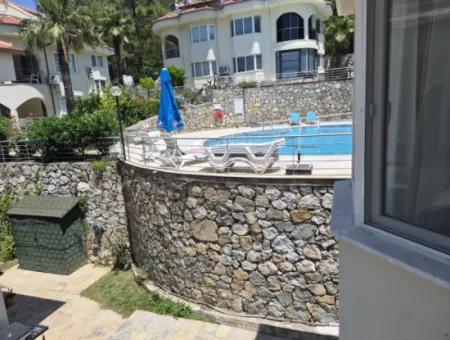 3 1 Twin Villa For Sale In Dalaman Akkaya Valley, Nature Peace And Site
