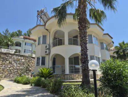 3 1 Twin Villa For Sale In Dalaman Akkaya Valley, Nature Peace And Site