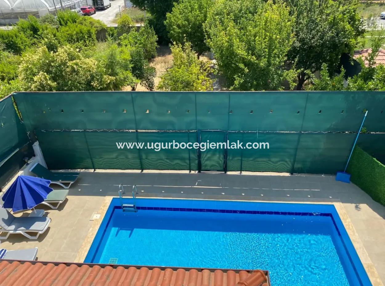 Dalaman Karaçalı Da Müstakil 4+1 Satılık Triplex