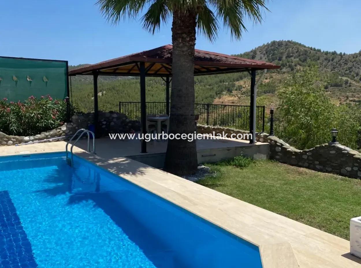 Dalaman 'In Gözde Bölgesi Atakentte 4+1 Satılık Villa
