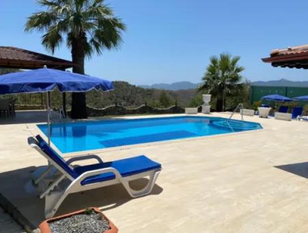 Dalaman 'In Gözde Bölgesi Atakentte 4+1 Satılık Villa