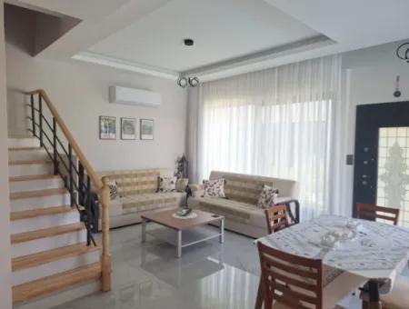 Dalaman Karaçalı Mah. Lüks Site İçerisinde Eşyalı 2+1 İkizvilla