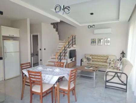Dalaman Karaçalı Mah. Lüks Site İçerisinde Eşyalı 2+1 İkizvilla