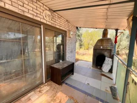 Dalaman Kayadibi Köyün De 5 Dönüm İçerisin De Evi Olan Tarla Satılık